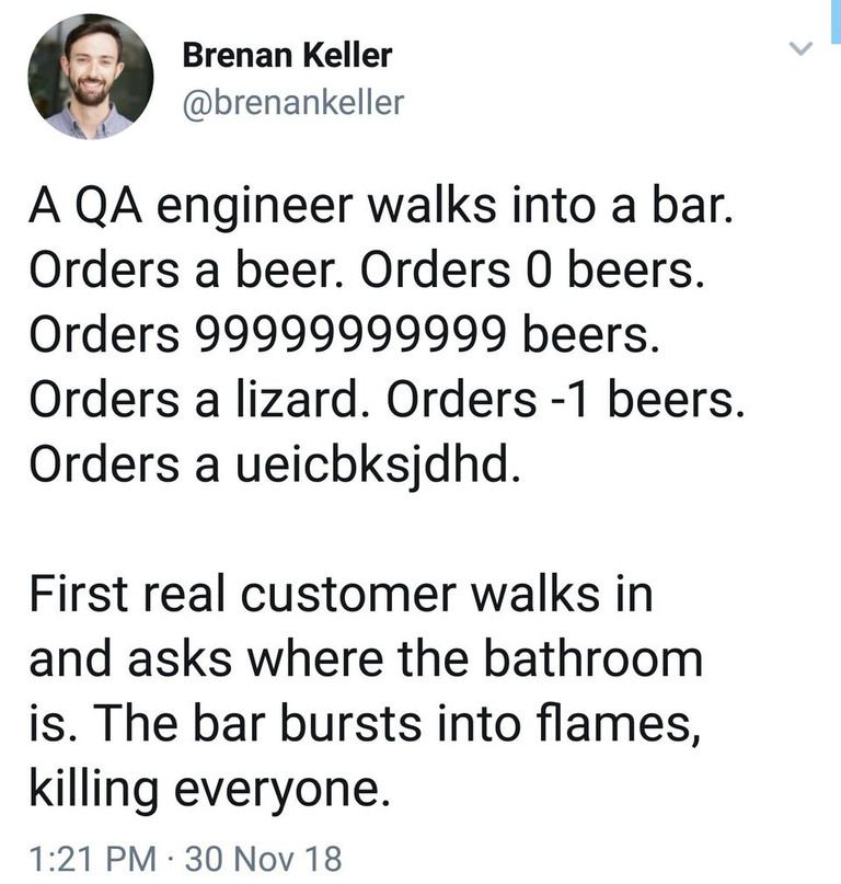Every first release ever into production...